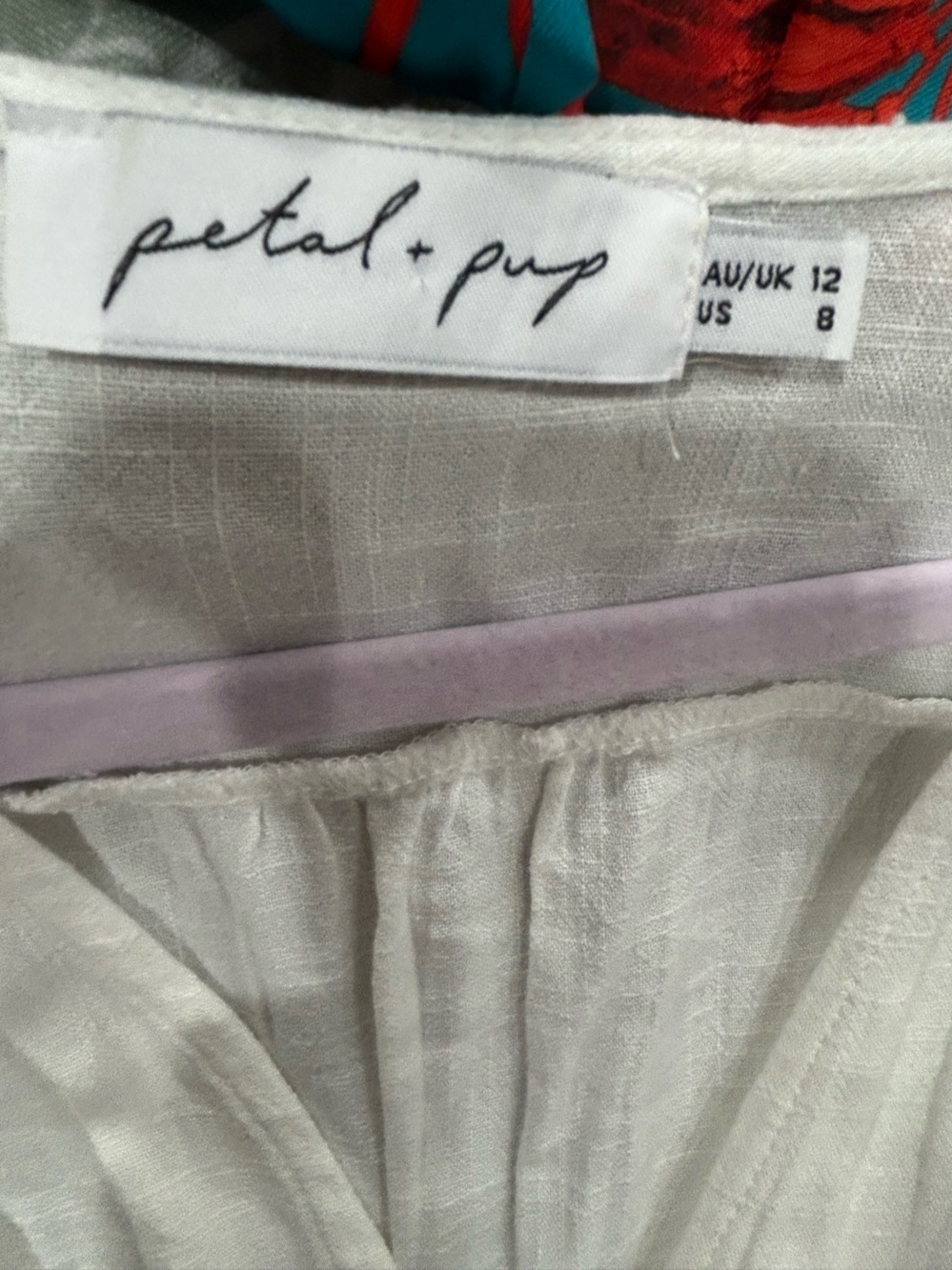 Petal & Pup White Linen Button-Front Maxi Dress - Picture 2 of 6